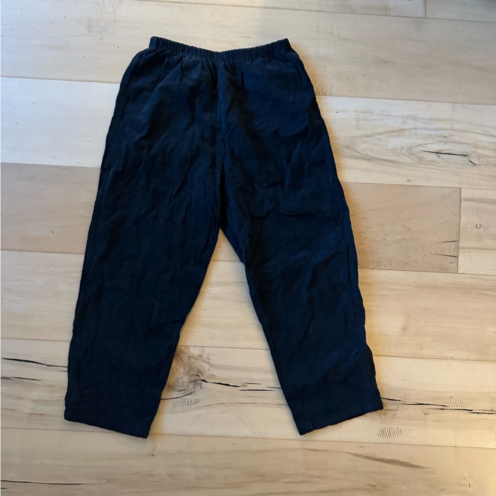 Apuntob Black Corduroy Pants
